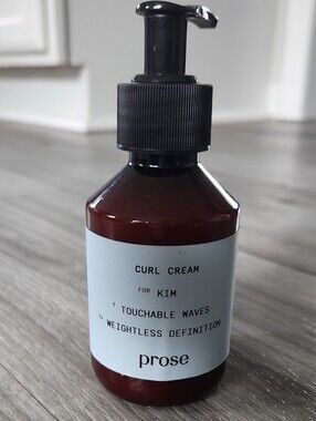 Prose Custom Curl Cream Bouncy curls definition anti frizz full size 5.1 oz